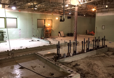 Renovation of Former Surgical Suite Underway, Perspective 1
