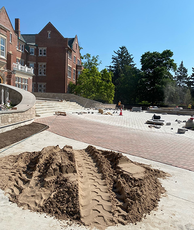 Lang Plaza Hard Landscaping 